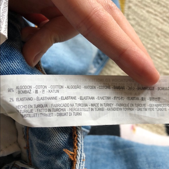 Zara Raw Edge Crop Skinny Jeans - Picture 5 of 6